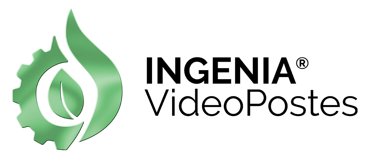 Videopostes metálicos para alumbrado público y vigilancia